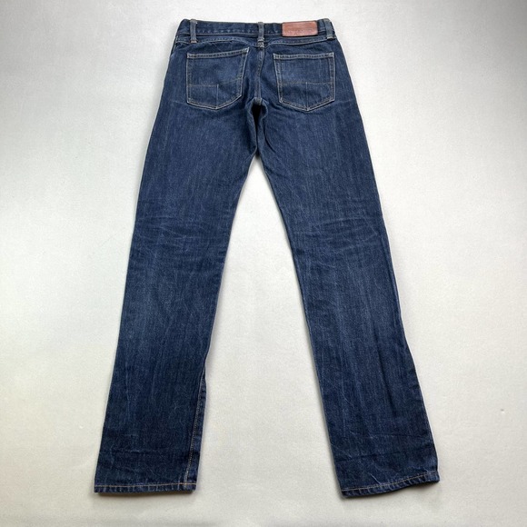 Tellason Selvedge Jeans Mens 26 Blue Cone Denim Slim Fit Stone Wash White Oak